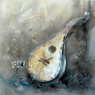 Musical Instrument oil painting